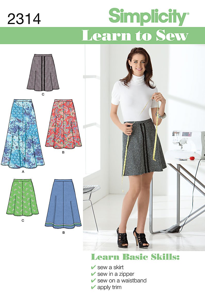 simplicity skirt pattern